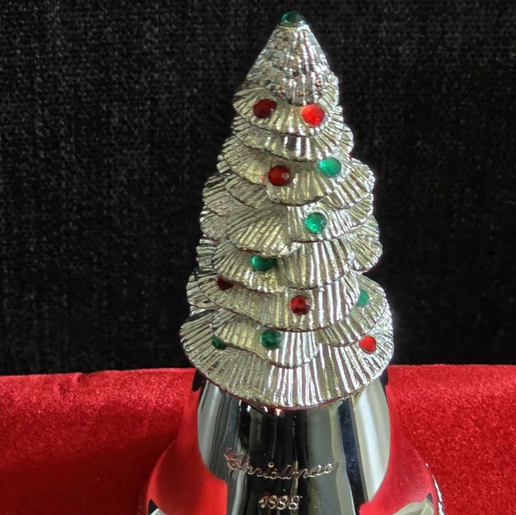 1998 Madison Avenue silver plated, christmas tree - Picture 1 of 7